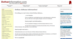 Desktop Screenshot of dothaninformation.com